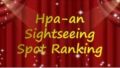 ★Ranking Sightseeing Spot in Hpa-an!
