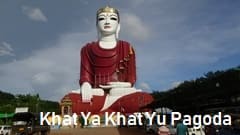 Khat Ya Khat Yu Pagoda, Sitting Big Buddha, 大仏, Mawlamyine, , ミャンマー