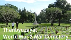 myanmar world war 2 Cemetery, Mawlamyine Thanbyuzayat