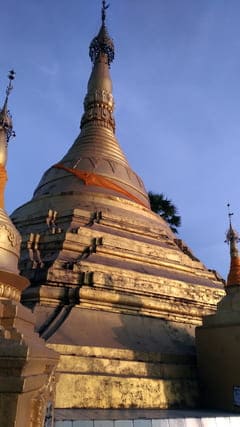 Shwe Nat Taung Pagoda 夕日 サンセット Sunset Mawlamyine Mawlamyine Myanmar ミャンマー